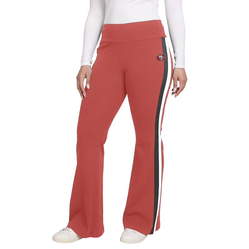 Women's WEAR by Erin Andrews Scarlet San Francisco 49ers Tri-Blend Yoga Pants