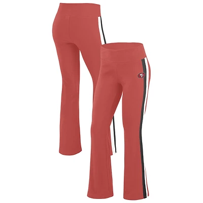 Women's WEAR by Erin Andrews Scarlet San Francisco 49ers Tri-Blend Yoga Pants