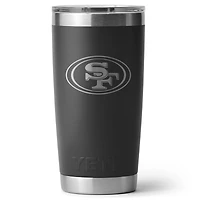 YETI San Francisco 49ers 20oz. Rambler Tumbler with Magslider Lid