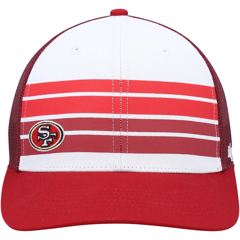 Casquette snapback San Francisco 49ers Cove '47 blanche/écarlate pour jeune