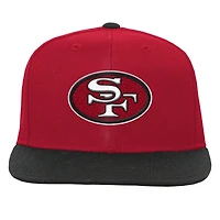 Casquette Snapback bicolore pour jeunes Mitchell & Ness Scarlet San Francisco 49ers Team