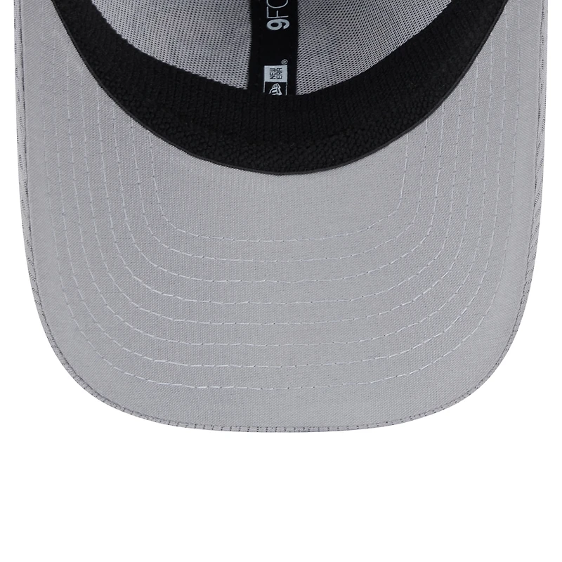 Youth New Era Gray San Francisco 49ers Main 9FORTY Adjustable Hat