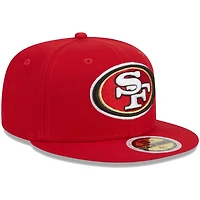 Casquette ajustée 59FIFTY Main Scarlet San Francisco 49ers New Era pour jeune