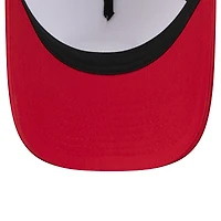 Youth New Era  White/Scarlet San Francisco 49ers 2025 NFL Training Camp A-Frame 9FORTY Adjustable Hat