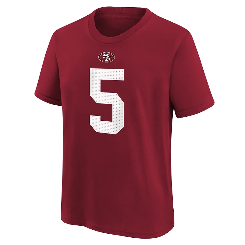Youth Nike Mike Evans Scarlet San Francisco 49ers Name & Number T-Shirt