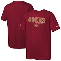 T-shirt Nike Scarlet pour jeune des San Francisco 49ers