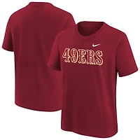 T-shirt Nike Scarlet San Francisco 49ers pour jeunes