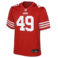 Youth Nike The Faithful Scarlet San Francisco 49ers Team Game Jersey