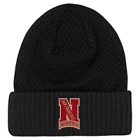 Bonnet à revers noir à carreaux thermiques des 49ers de San Francisco pour jeunes de la région de San Francisco (Outerstuff).