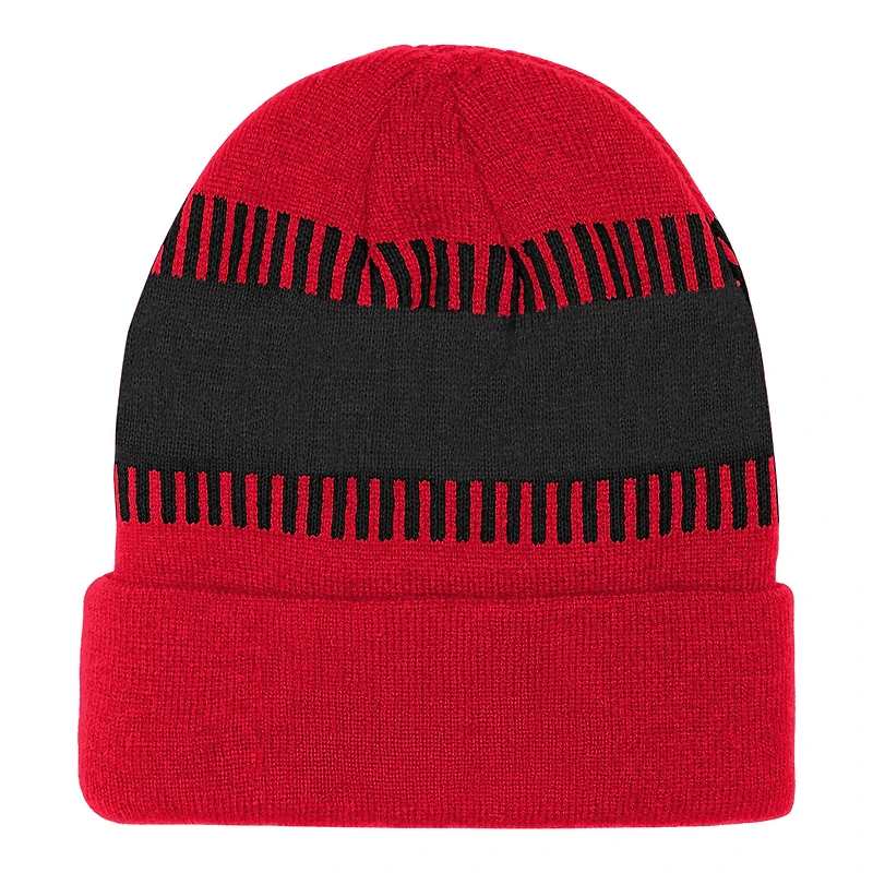 Youth Outerstuff  Scarlet San Francisco 49ers Bright Lights Cuffed Knit Hat