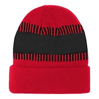 Youth Outerstuff  Scarlet San Francisco 49ers Bright Lights Cuffed Knit Hat