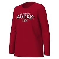 Youth Outerstuff Scarlet San Francisco 49ers Chestnut Holiday Sleep Set