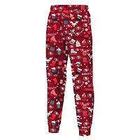 Youth Outerstuff Scarlet San Francisco 49ers Chestnut Holiday Sleep Set