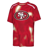 T-shirt Dri-Tek pour jeunes Outerstuff Scarlet des 49ers de San Francisco