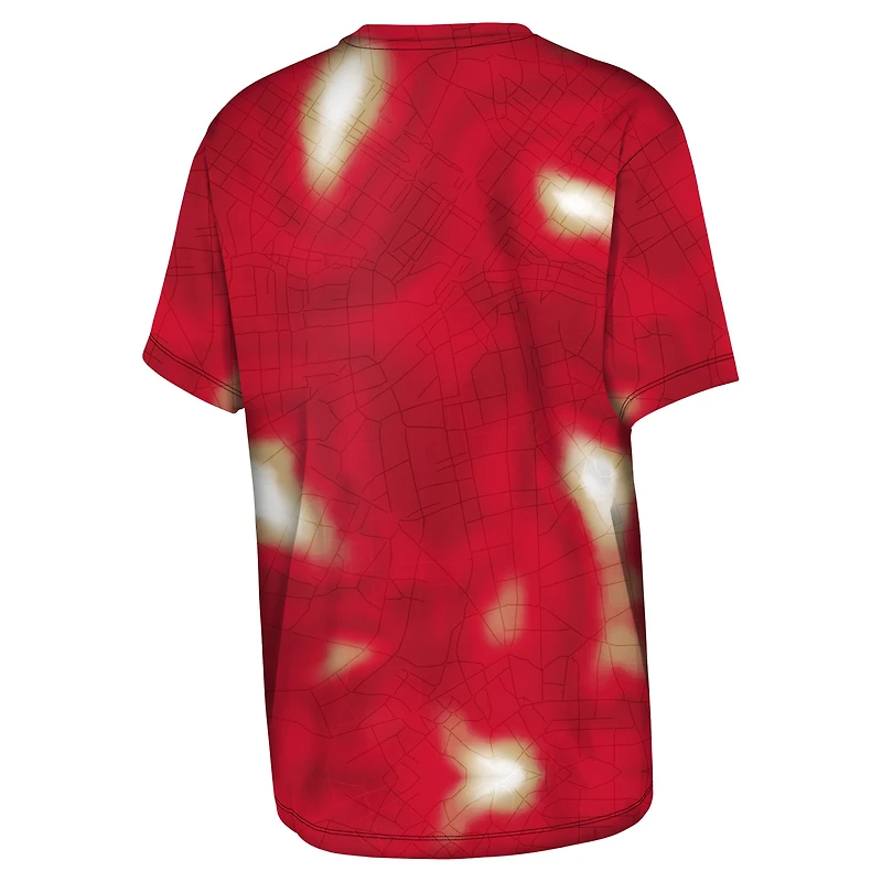 T-shirt Dri-Tek pour jeunes Outerstuff Scarlet des 49ers de San Francisco