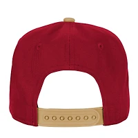 Casquette snapback Essentials Scarlet San Francisco 49ers pour jeunes Outerstuff