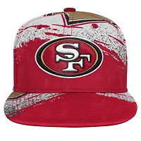 Casquette ajustable Make Noise Scarlet San Francisco 49ers pour jeunes Outerstuff
