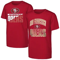 Ensemble de 2 t-shirts Youth Outerstuff Scarlet San Francisco 49ers Never Quit