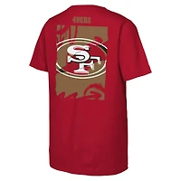 T-shirt à manches courtes pour jeunes NFL V114013 49ER B6D TEEYTHC HK1B7FJHAF01_B6D_49R # 11
