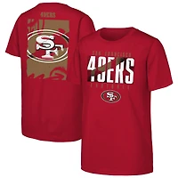 Youth Outerstuff Scarlet San Francisco 49ers Posterize T-Shirt