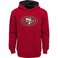 Sweat à capuche Scarlet San Francisco 49ers Prime pour jeune