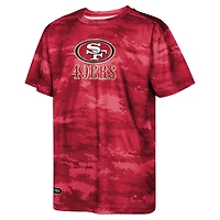 T-shirt de mêlée Scarlet San Francisco 49ers pour jeunes