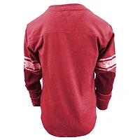 Youth Wes & Willy Scarlet San Francisco 49ers Football Long Sleeve T-Shirt