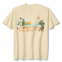 Tommy Bahama  Cream San Francisco Giants Sunset Slugger T-Shirt