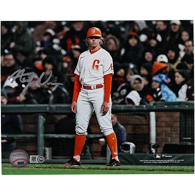 Photographie d'entraîneur autographiée par Alyssa Nakken des Giants de San Francisco 8" x 10"