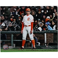 Photographie d'entraîneur autographiée par Alyssa Nakken des Giants de San Francisco 8" x 10"