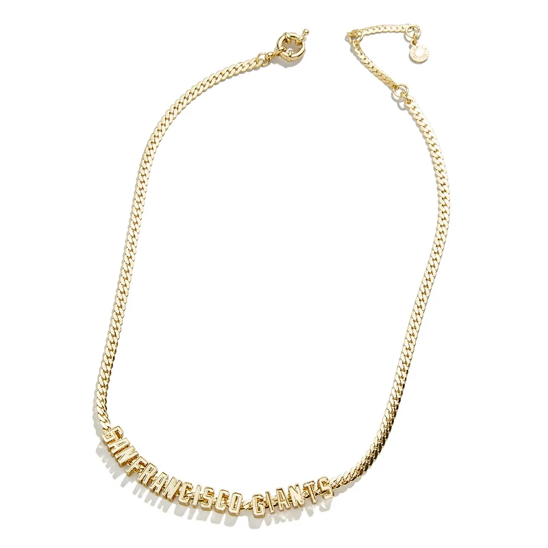BaubleBar Collier Gourmette Géants de San Francisco