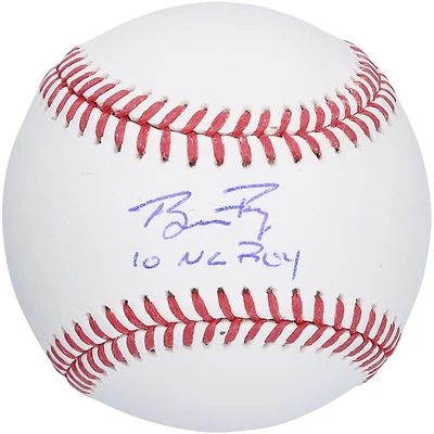 Buster Posey San Francisco Giants Autographed Baseball with "10 NL ROY" Inscription