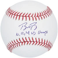 Ballon de baseball autographié par Buster Posey des San Francisco Giants avec l'inscription « 10,12,14 WS Champs »