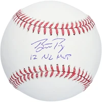 Buster Posey San Francisco Giants Autographed Baseball with "12 NL MVP" Inscription - Limited Edition of 750