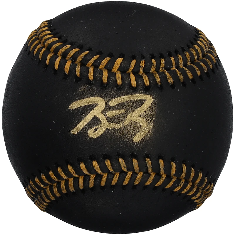Buster Posey San Francisco Giants Autographed Black Leather Baseball