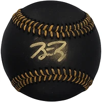 Buster Posey San Francisco Giants Autographed Black Leather Baseball