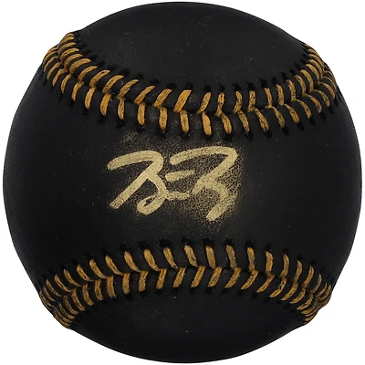 Buster Posey San Francisco Giants Autographed Black Leather Baseball