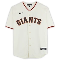 Buster Posey San Francisco Giants Autographed Cream Nike Replica Jersey