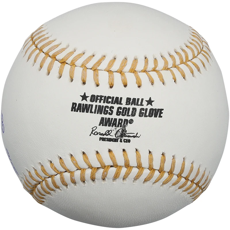 Buster Posey San Francisco Giants Autographed Gold Glove Logo Baseball with "2016 GG" Inscription