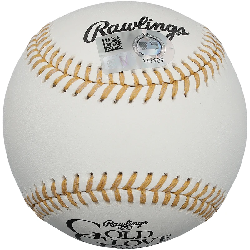 Buster Posey San Francisco Giants Autographed Gold Glove Logo Baseball with "2016 GG" Inscription