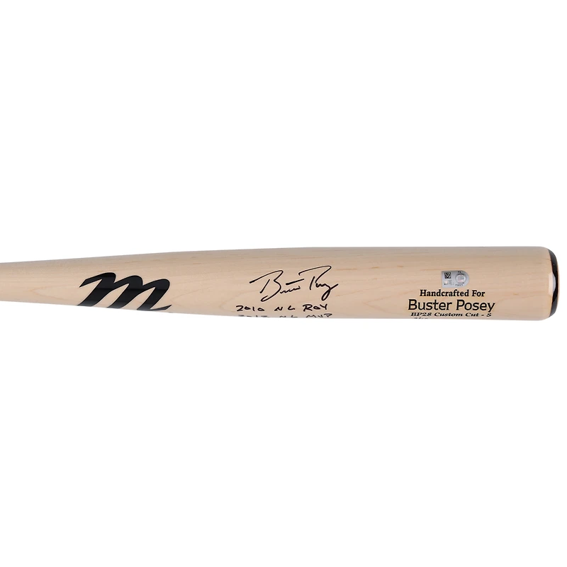 Buster Posey San Francisco Giants Autographed Marucci Game Model Bat with Multiple Inscriptions - Limited Edition of 10