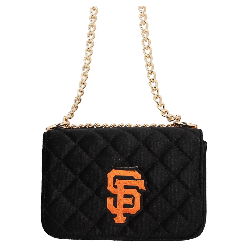 Sac à main à bandoulière en velours Cuce San Francisco Giants