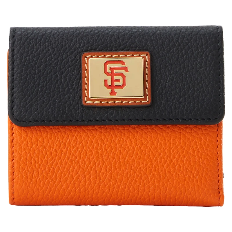 Portefeuille à rabat pour cartes de crédit Dooney & Bourke San Francisco Giants