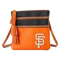 Dooney & Bourke San Francisco Giants Infield Sac à main à bandoulière triple fermeture éclair