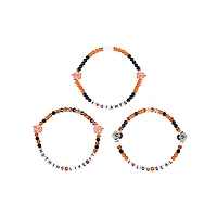 FOCO San Francisco Giants 3-Pack Friendship Bracelet Set