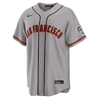 Fourth of July Men's San Francisco Giants Jung Hoo Lee Nike Gray USA 250 Stadium Jersey