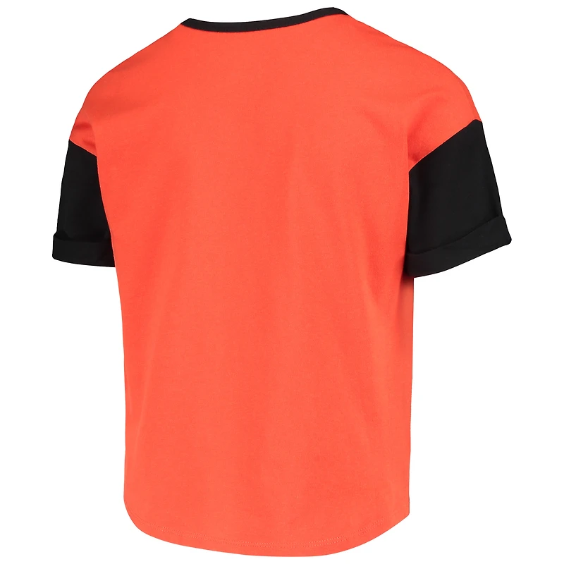 T-shirt orange San Francisco Giants Bleachers pour jeune fille