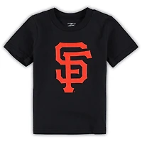T-shirt noir à logo principal de l'équipe des Giants San Francisco pour bébé