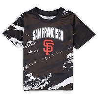 Infant Brown/Orange San Francisco Giants Stealing Homebase 2.0 T-Shirt & Shorts Set
