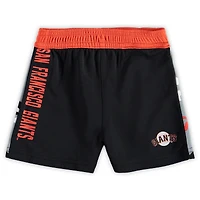Infant Orange/Black San Francisco Giants Pinch Hitter T-Shirt & Shorts Set